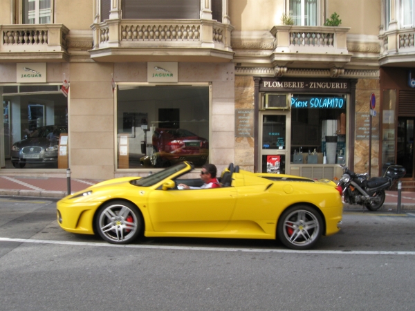 GranPremio Monaco Tribune Montecarlo Ferrari